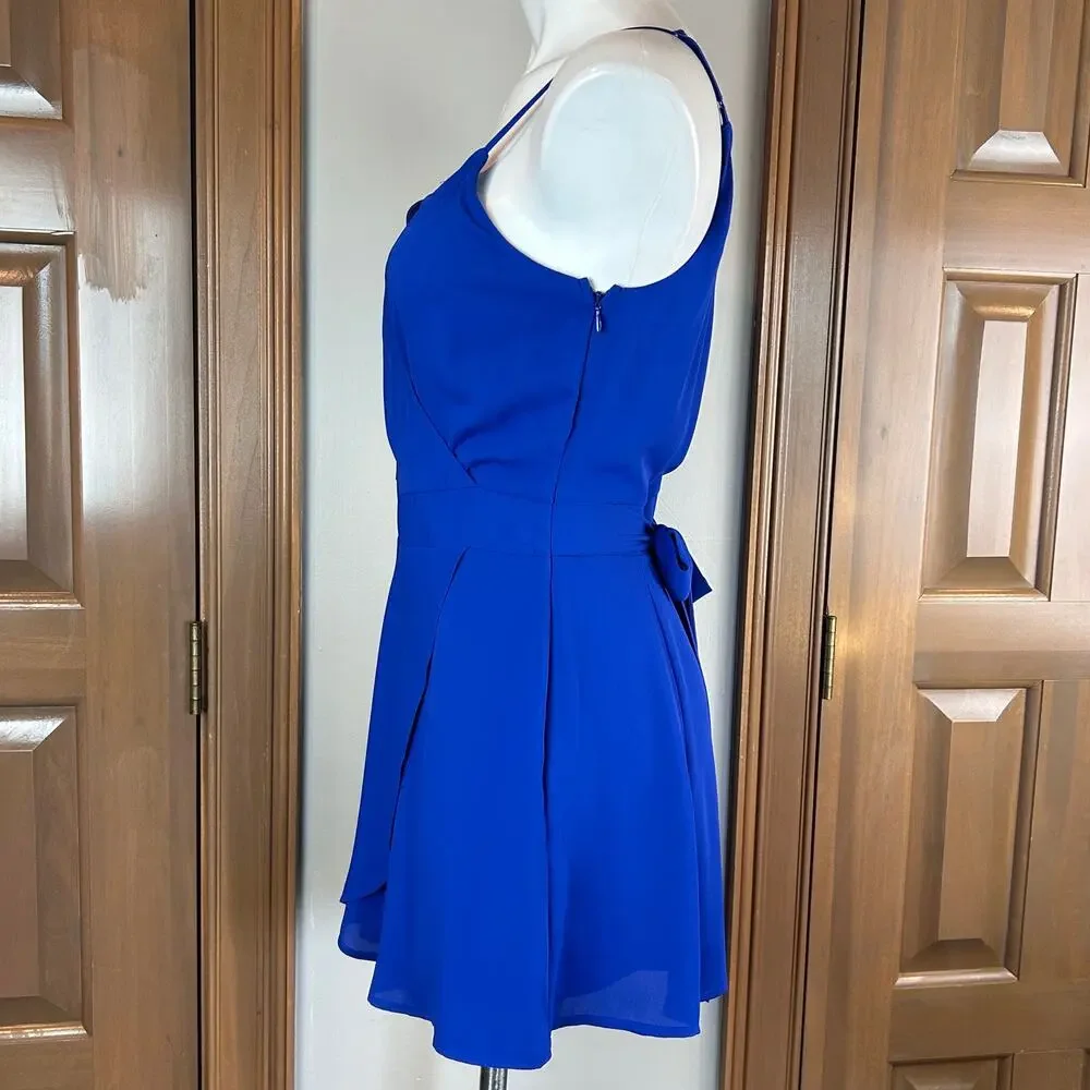 Express Romper Cobalt blue 
Size 6 NWT - Picture 4 of 6